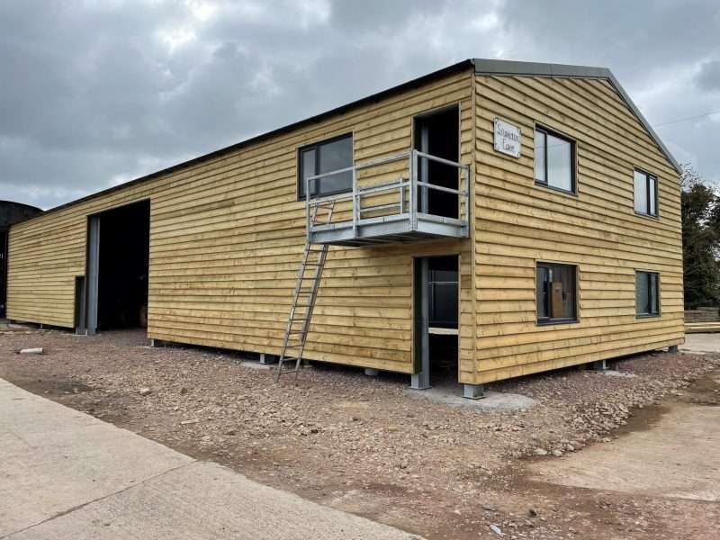 STEEL FRAME BUILDING IN SWINDON