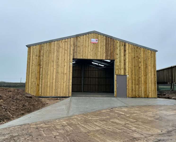 STEEL FRAME BUILDING IN SOMERSET