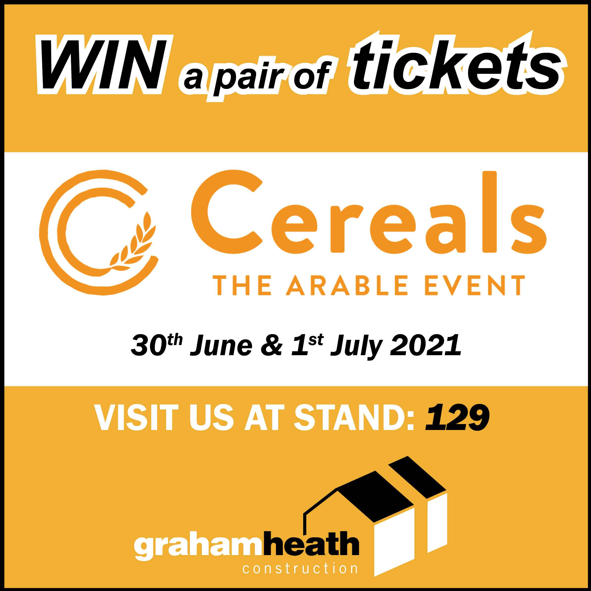 Win a pair of tickets to Cereals ’21!
