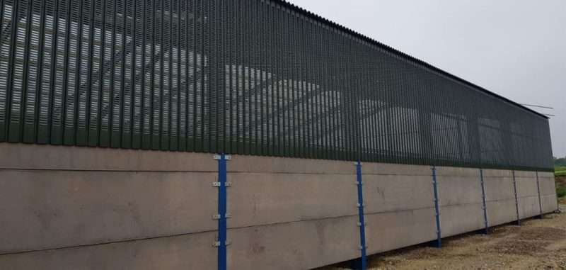 Livestock Shed with Lean To