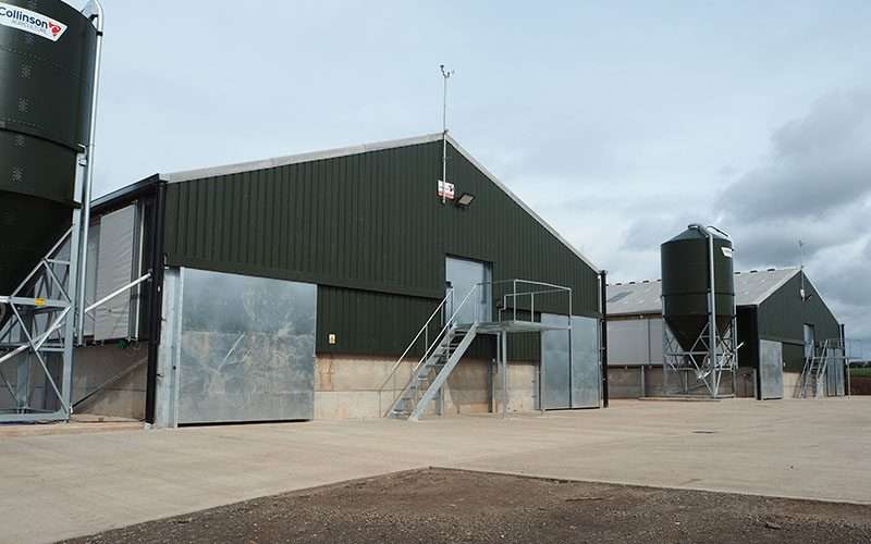 Pig Stores in Rugeley - Case Study